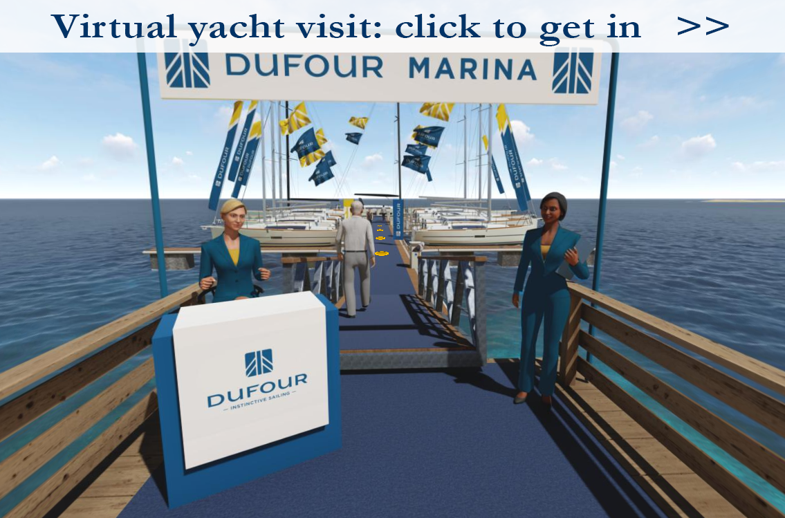 Visit DUFOUR Yachts virtual marina