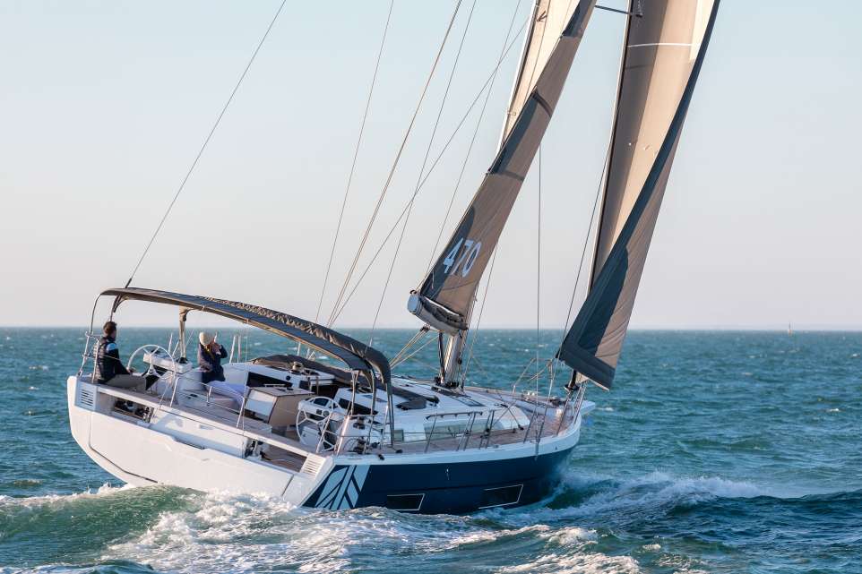 Dufour 470 sailing yacht